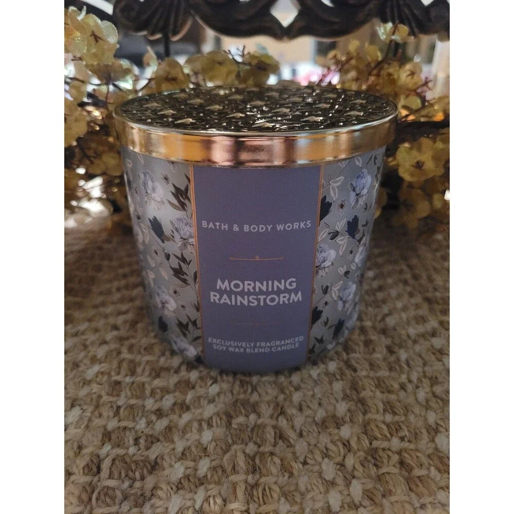 Morning Rainstorm - Bath and Body Works 3-wick Candle